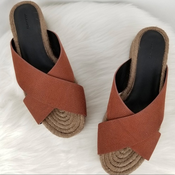 All Saints Shoes - All saints platform espadrilles